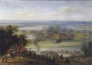 Die Belagerung Einer Festung by Adam Frans van der Meulen