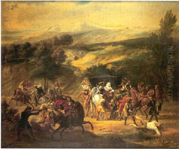 Scene D'escarmouche - view 1