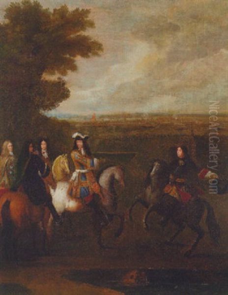 Louis Xiv At The Siege Of Tournai - view 1