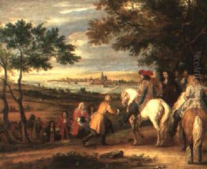 Louis Xiv Receiving The Keys Of Marsal, Lorraine