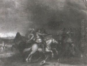 Escenas De Batalla by Adam Frans van der Meulen