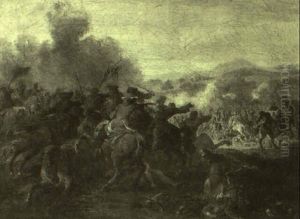 Battle Scenes by Adam Frans van der Meulen
