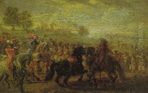 Une Cavalerie En Marche