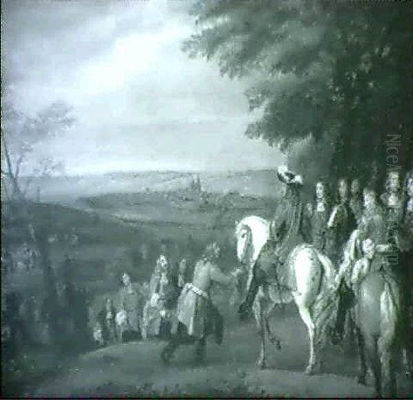 Le Siege De Dole Le 14 Fevrier 1668 - view 1