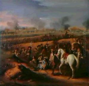 Louis Xiv Dans La Tranchee De Tournai