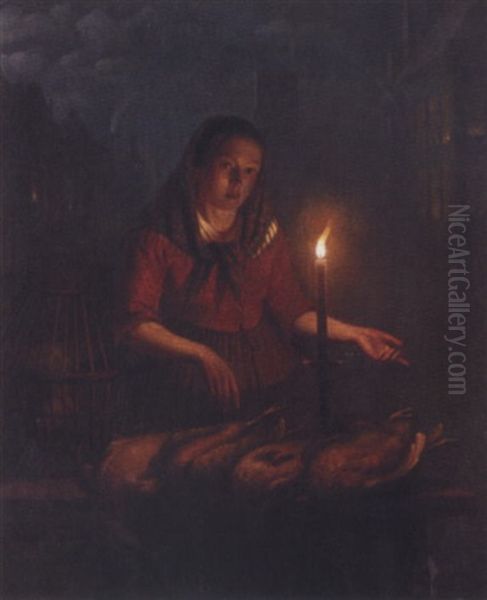 A Candlelit Market Stall - view 1