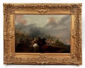 Choc De Cavalerie by Pieter Meulener