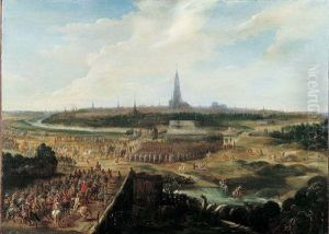 L'entree Du Cardinal-infant Ferdinand D'espagne A Anvers Le 17 Avril 1635 by Pieter Meulener