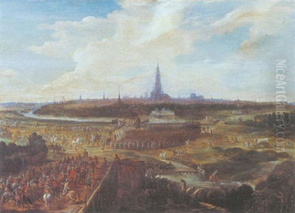 Einzug Des Spanischen Statthalters Der Niederlande In Antwerpen - view 1