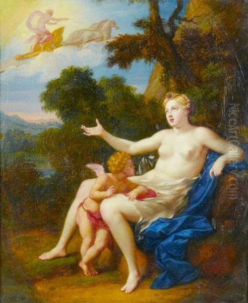 La Nymphe Clytie Regardant Apollon Tirer Le Char Du Soleil - view 1