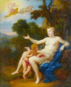 La Nymphe Clytie Regardant Apollon Tirer Le Char Du Soleil