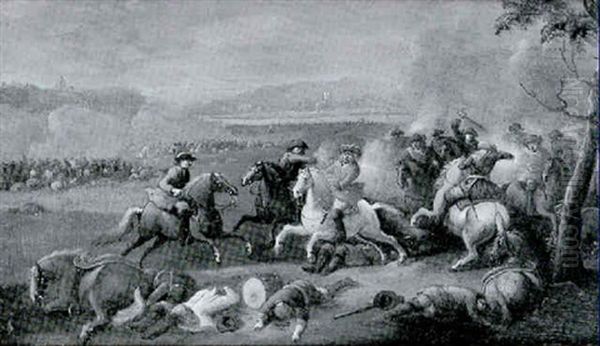 A Cavalry Battle - view 1