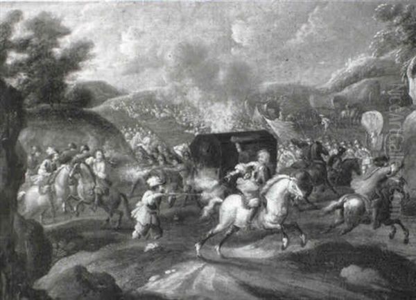 Cavalry Engagement - view 1
