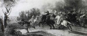 Cavalry Battle by Pieter Meulener