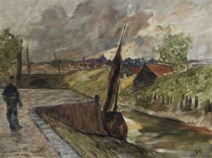 The Quay Wall by Constantin Meunier