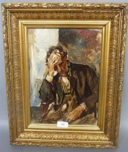 Homme Pensif by Constantin Meunier