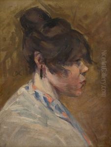 Portrait De Femme De Profil Portrait De Femme De Profil