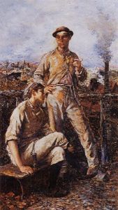 The Miners by Constantin Meunier
