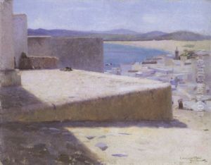 Noord-afrikaanse Kust by Jules Alexis Meunier