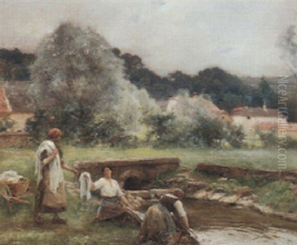 Les Lavandeuses - view 1