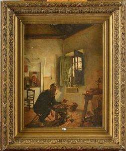 Interieur D"un Atelier De Peintre A Seville