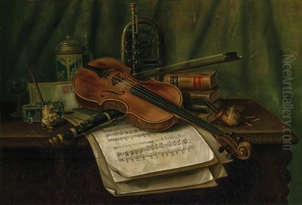 Still Life With Violin - view 1