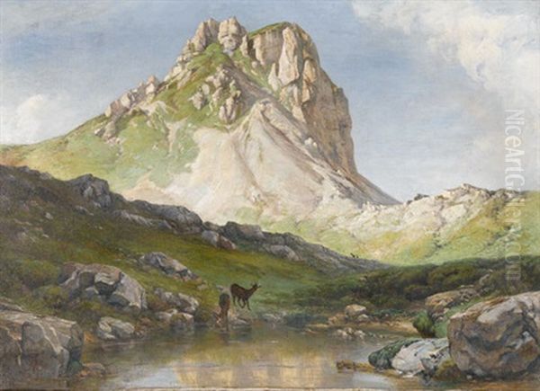 Taubenhorn (souvenir De La Schynige Platte) - view 1