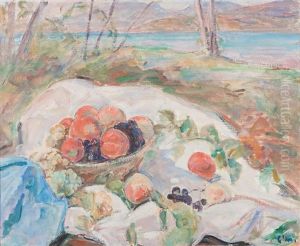 Stillleben Mit Fruchten by Louis Henri de Meuron