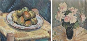 Nature Morte Aux Poires by Louis Henri de Meuron