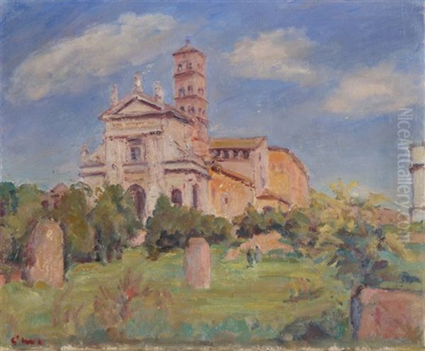 Die Kirche San Francesco In Ripa Bei Rom - view 1