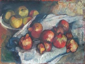 Nature Morte Aux Fruits by Jacob Isaac Meyer de Haan