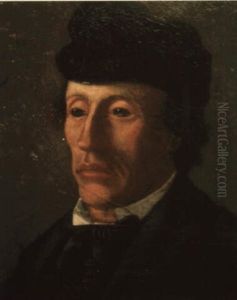 Portrait D'un Homme A La Cravate Bleue Portrait D'un Homme A La Cravate Bleue