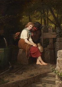 The Noble Suitor by Johann Georg Meyer von Bremen