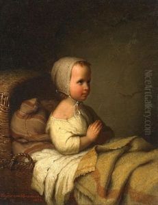 Betendes Madchen by Johann Georg Meyer von Bremen