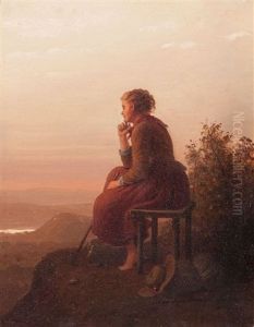 Blick In Die Ferne by Johann Georg Meyer von Bremen