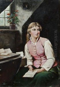 Woman With A Letter