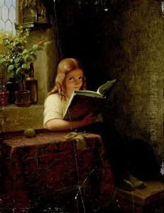 Madchen, Ein Buch Lesend Madchen, Ein Buch Lesend
