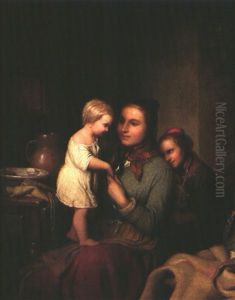 Muttergluck by Johann Georg Meyer von Bremen