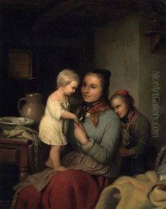 Familiengluck by Johann Georg Meyer von Bremen