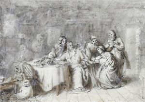 Die Heimkehr Der Reuigen Tochter by Johann Georg Meyer von Bremen