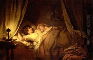 Die Junge Mutter (the Young Mother) by Johann Georg Meyer von Bremen