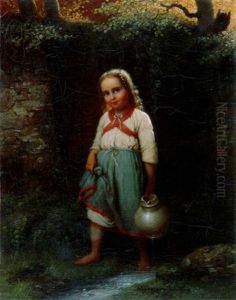 Madchen Mit Wasserkrug