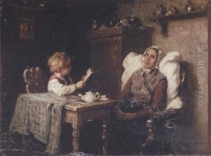 The Story Teller by Johann Georg Meyer von Bremen