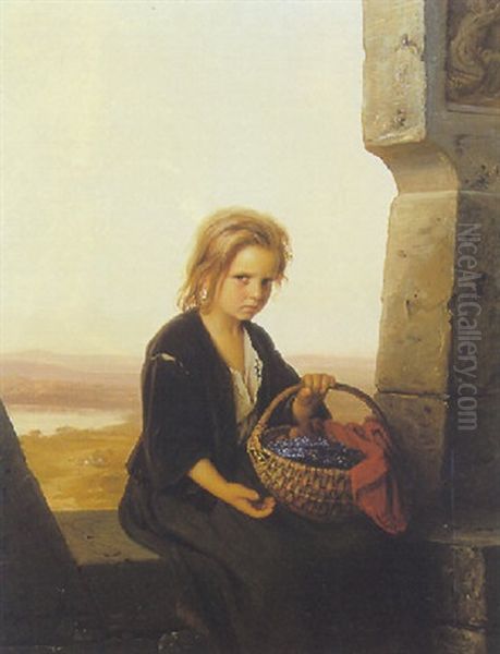The Flower Girl - view 1