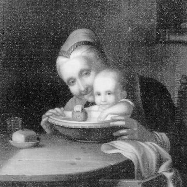 Bathing Baby - view 1