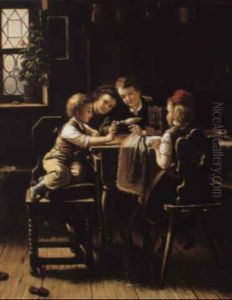 Enfants Jouant A Table Enfants Jouant A Table