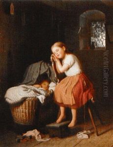 Mittagsruhe by Johann Georg Meyer von Bremen