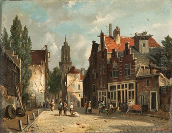 View Of A Dutch Town - view 1