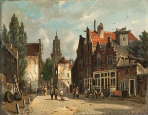 View Of A Dutch Town thumbnail