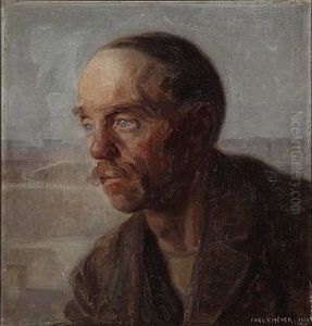 Hoved Af Arbejder by Carl Vilhelm Meyer